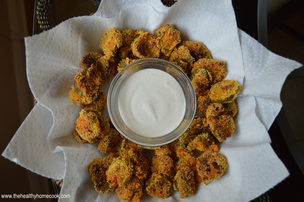 This recipe for Baked Pickle Chips is a skinny option for those looking for a fun appetizer or snack to enjoy.