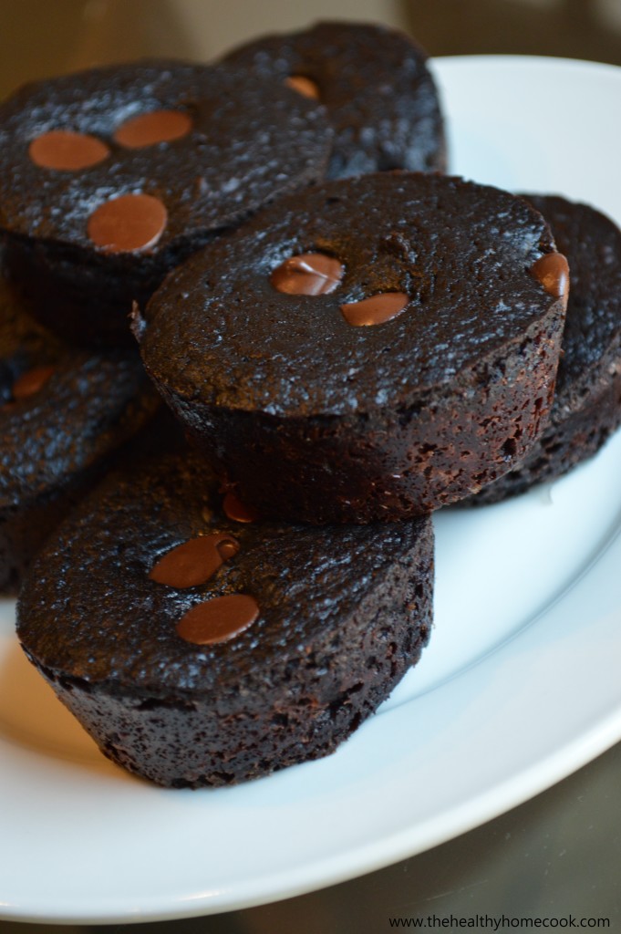 These rich and fudgy Flourless Chocolate Brownies are a perfectly chewy, decadent, and protein packed treat that always hit the spot without the guilt trip of regular brownies.