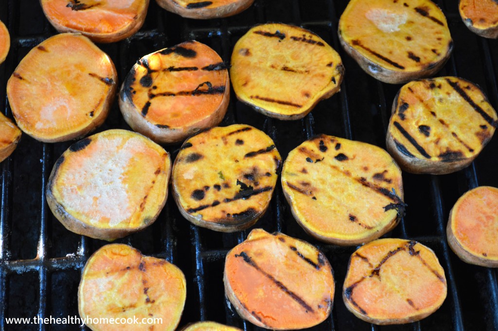 Grilled Sweet Potatoes Two Ways- crispy, tender perfection every time!