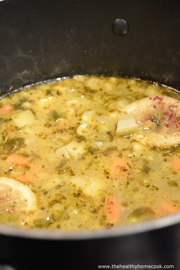 This Vegetable & Quinoa Lemon Soup is a family favorite