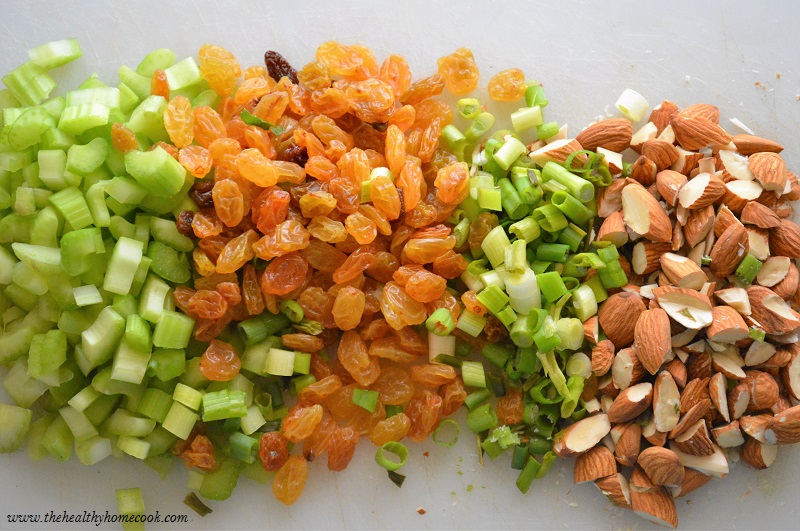 This Wild Rice Salad is a fresh and clean dish that is perfect as a side dish, but I often take it as a meal for lunch.