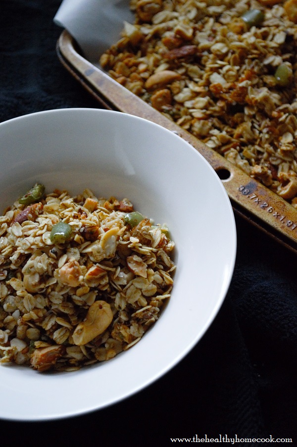 Wake up your senses with this spicy, yet sweet, Jalapeno Granola.
