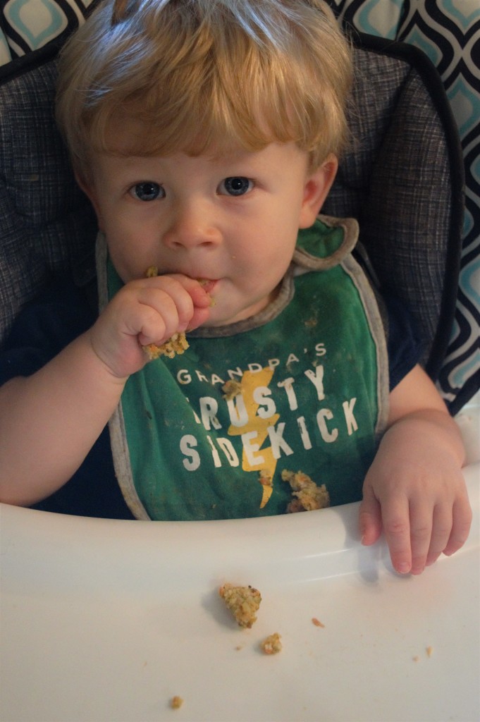 These Veggie Nuggets are the perfect finger food for kids just learning to feed themselves.