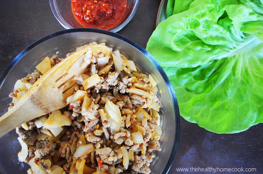 With crisp lettuce, a flavorful filling and a spicy topping, your life with never be the same with these Asian Turkey Lettuce Wraps.