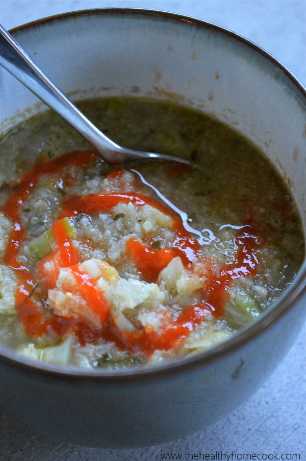 Next time you have a hankering for a soul satisfying bowl of soup, try my light Cauliflower Soup. It's the perfect way to warm up a cold winter night.