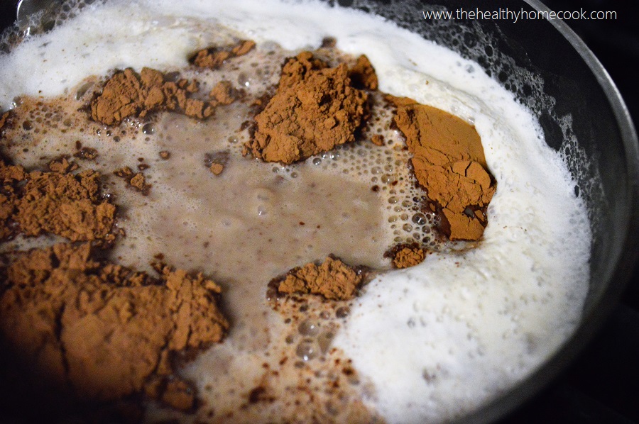What sweeter way to enjoy Christmas than with this {Dairy Free} Toasted Marshmallow Hot Cocoa Cocktail?
