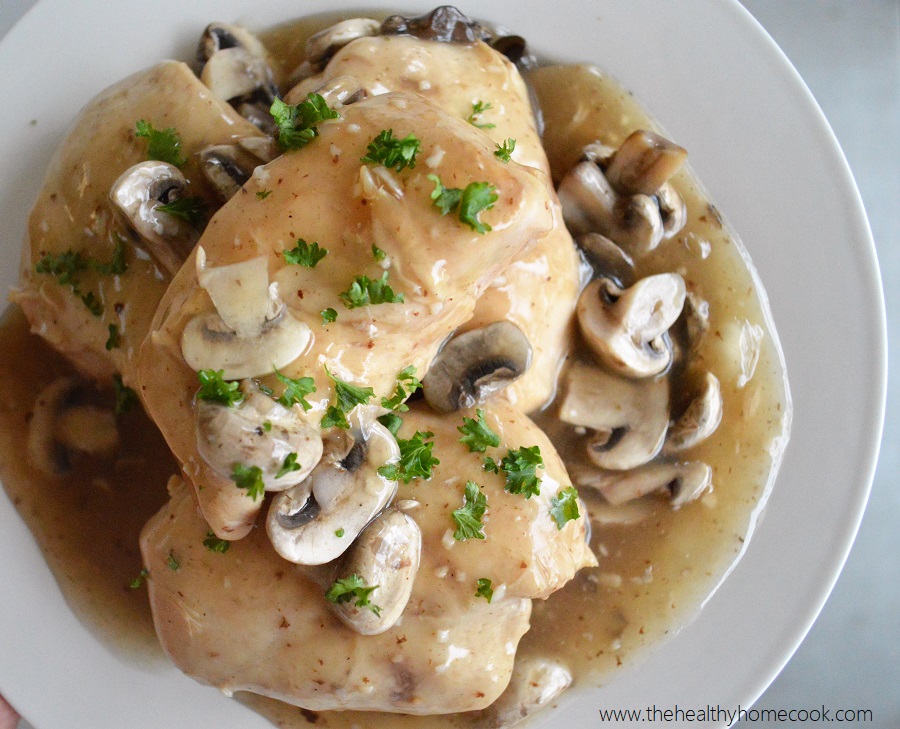 Warm and delicious this Slow Cooker Chicken Marsala comes out perfect every time.