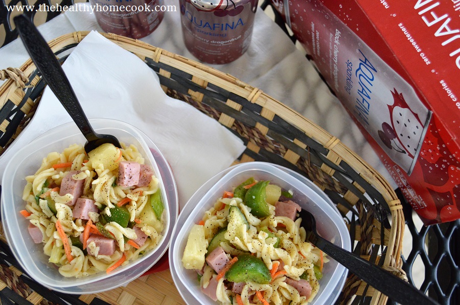 This Hawaiian Pasta Salad is quick to whip up and perfect for you next picnic. Switch up your typical pasta salad with this tropical version!