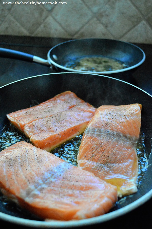 This mind blowing Basil Butter Glazed Salmon is a easy, healthy dinner to make for any occasion.