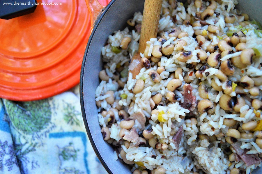 Looking to maximize your good luck in the new year? Make a batch of my simple and delicious Hoppin' John.