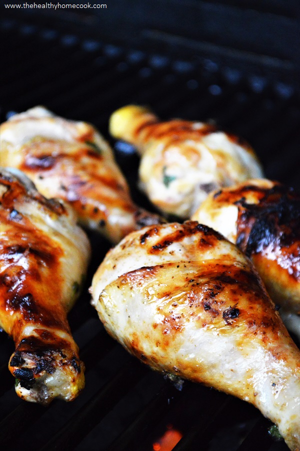 Before you head to the store for the usual hot dogs and hamburgers, check out this easy recipe for Drunken Grilled Chicken Legs that is sure to become a favorite.