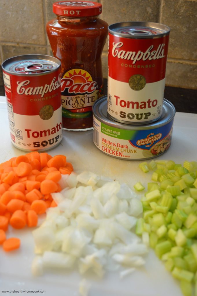 This recipe for Spicy Chicken Tomato Soup is the ideal go-to meal for those busy school nights!