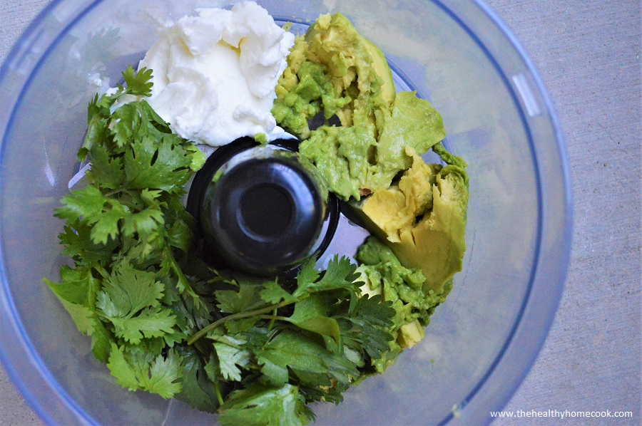 You only need 5 simple ingredients to create this delicious Creamy Avocado Cilantro Dressing!