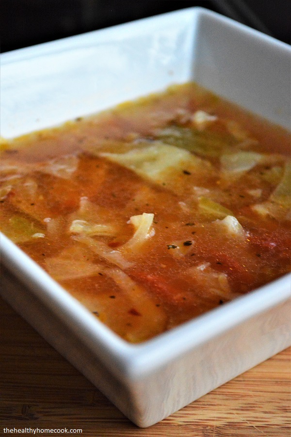 Bring on the healthful goodness with this delicious Cabbage & Potato Soup!