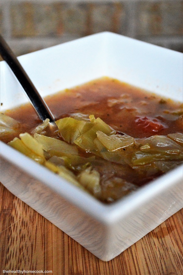 Bring on the healthful goodness with this delicious Cabbage & Potato Soup!