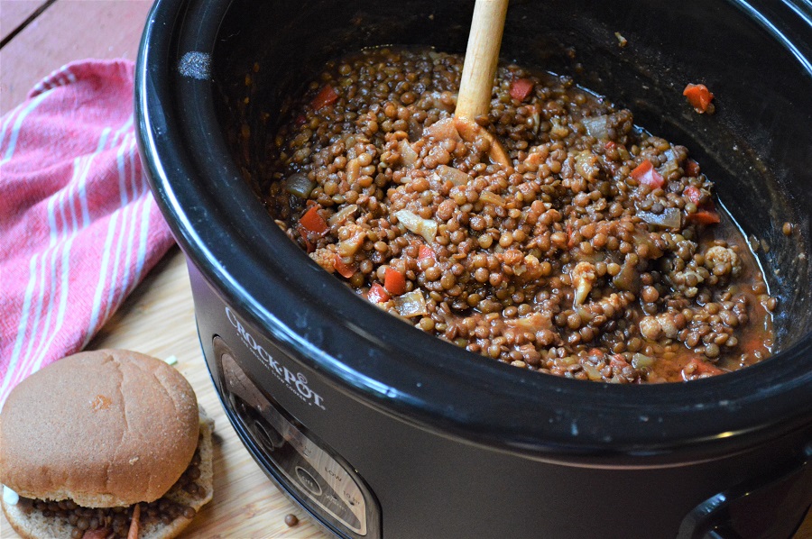 This Slow Cooker {Vegan} Sloppy Joe recipe is delicious, simple and certain to have your family coming back for more!