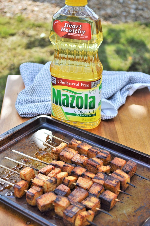 These Sweet & Smokey Grilled Tofu skewers are an essential recipe not only for summer, but all year long around here.