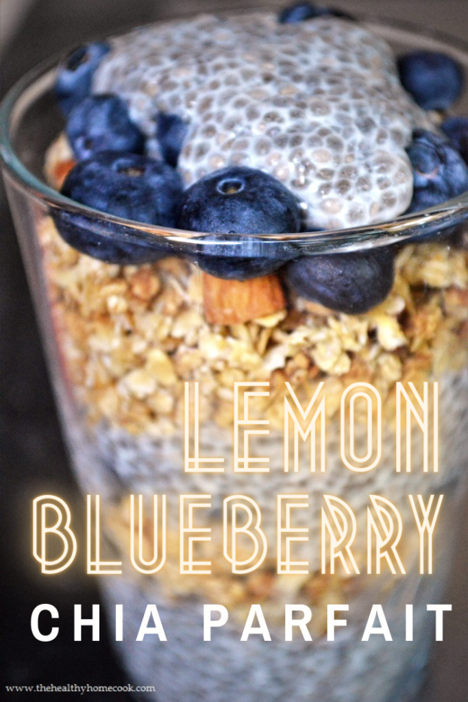 Fresh fruit, crunchy granola and creamy chia seed pudding all come together for a perfect grab and go breakfast!
