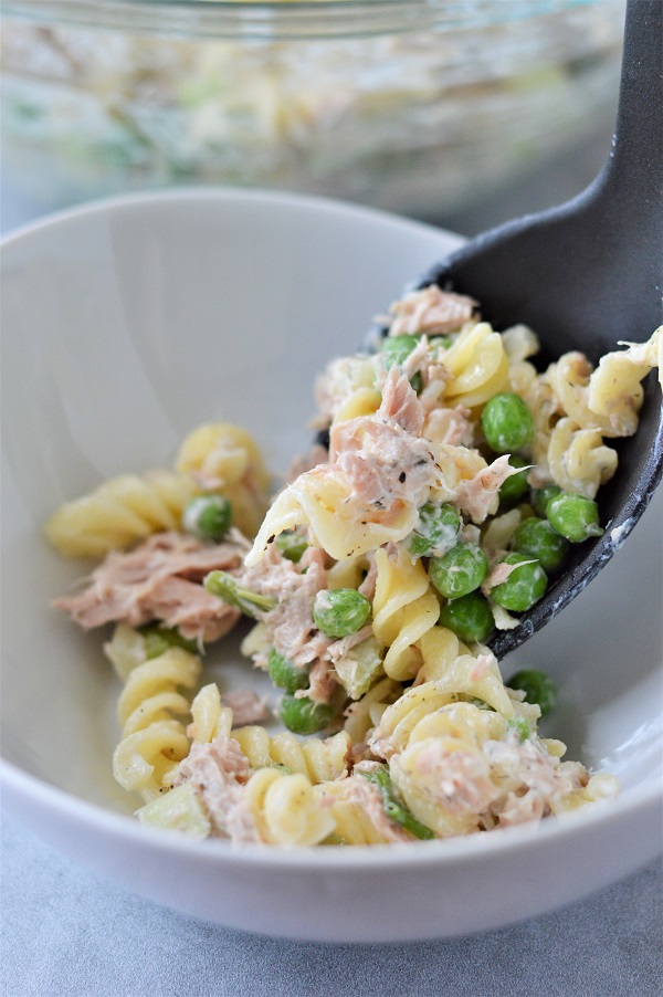 You will love this creamy and delicious Tuna Pasta Salad for a quick meal that is sure to hit the spot.