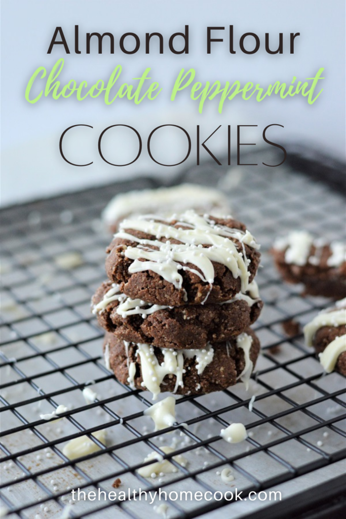 Soft and chewy, with the perfect combination of chocolate and peppermint, these cookies will blow your mind!