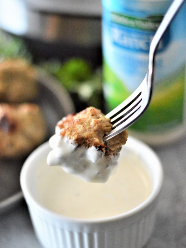 Instant Pot Ranch Turkey Meatballs