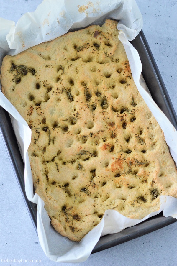 This Gluten Free Focaccia is an easy bread recipe that's loaded with outstanding flavor!