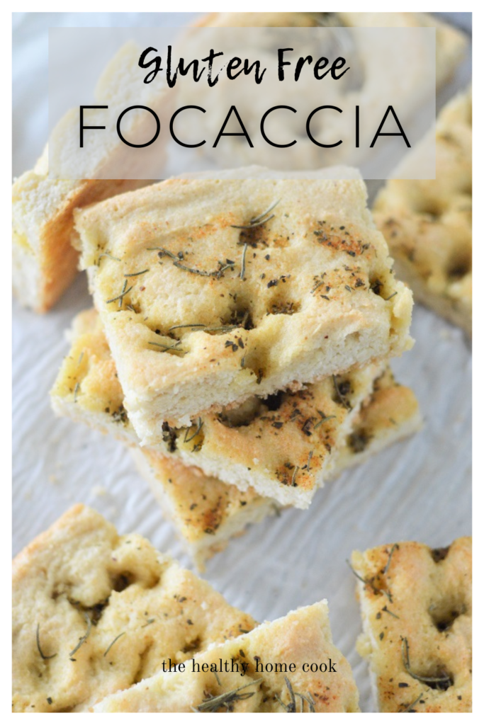 This Gluten Free Focaccia is an easy bread recipe that's loaded with outstanding flavor!