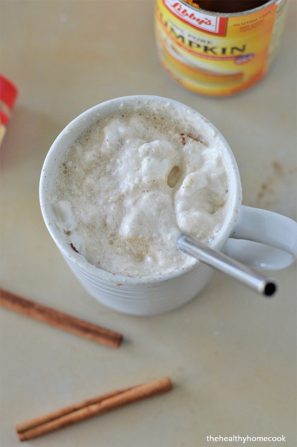 Celebrate fall by making your own Pumpkin Spice Latte at home!