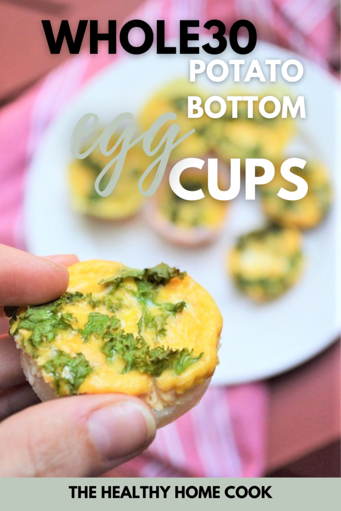  {Whole 30} Potato Bottom Egg Cups: The perfect, protein-packed, back-to-school, breakfast on-the-go! 