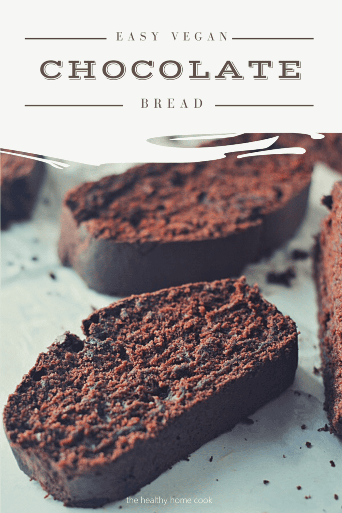 This Easy Vegan Chocolate Bread tastes like heaven. It’s rich, soft, easy to make and a chocolate lover’s dream!