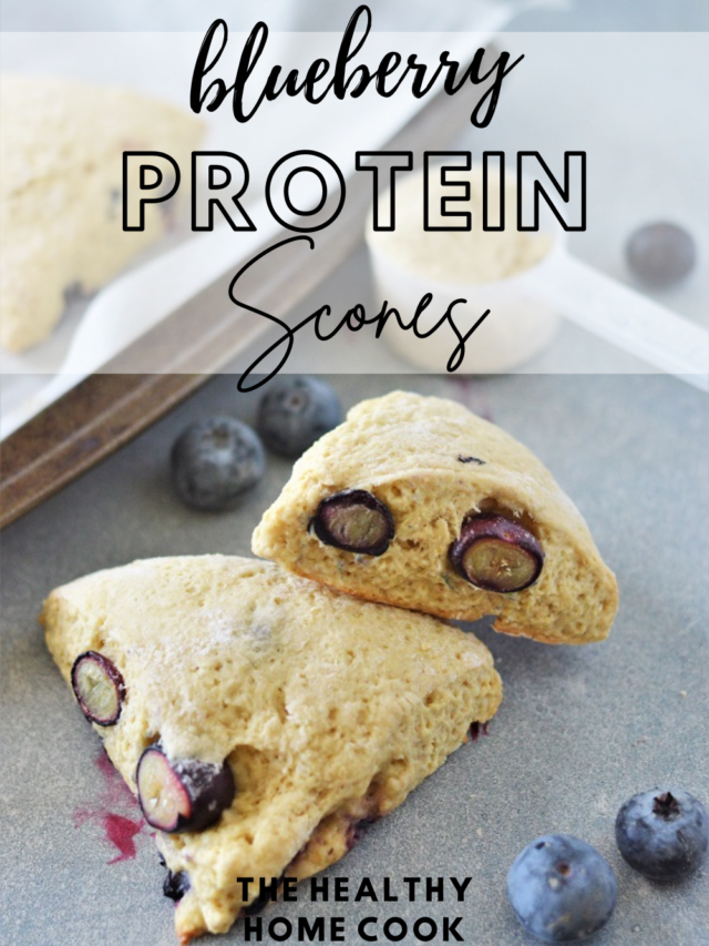 Blueberry Protein Scones