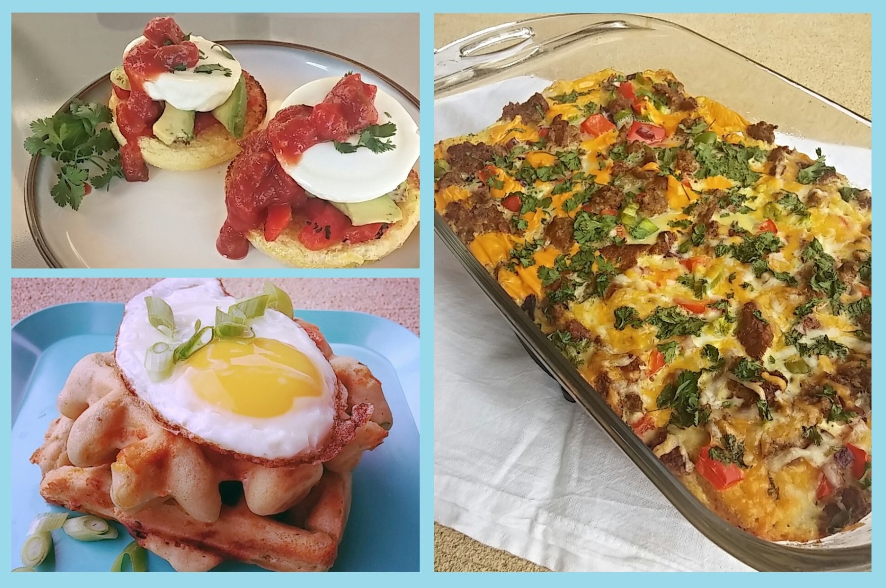 Savory Breakfast Ideas with Glutino- From The Healthy Home Cook