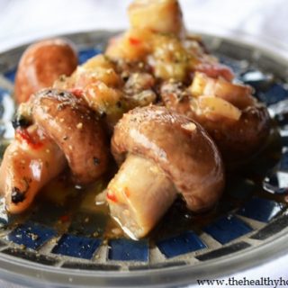 Your guest will be popping these Marinated Cocktail Mushrooms like they are candy!