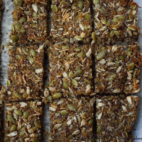 These Super Seed Bars are easy, healthy and a sure snack everyone will enjoy. Make them to munch on today, tomorrow, and FOREVER!!