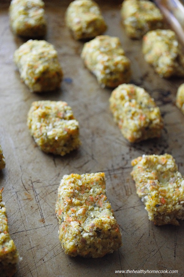 These Veggie Nuggets are the perfect finger food for kids just learning to feed themselves.