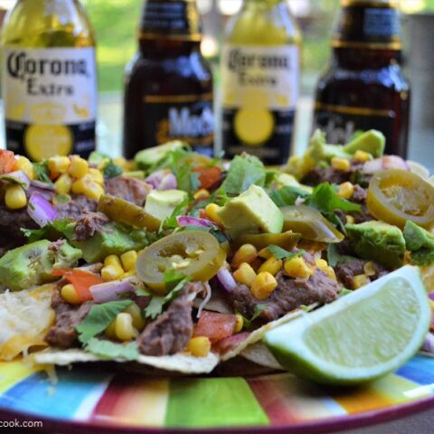 This recipe for Ultimate Vegan Nachos is the perfect addition to your Cinco de Mayo party!