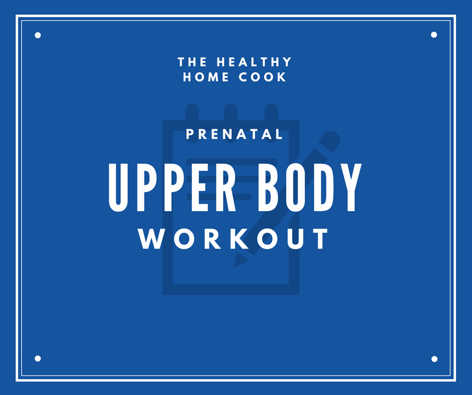 If you are an expecting mom and looking for a safe way to keep your arms toned, check out my Prenatal Upper Body Workout. It is a simple and effective plan to follow!