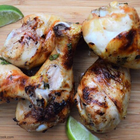 Before you head to the store for the usual hot dogs and hamburgers, check out this easy recipe for Drunken Grilled Chicken Legs that is sure to become a favorite.