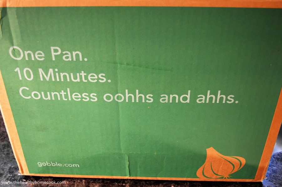 The Healthy Home Cook review of Gobble Box meal subscription.