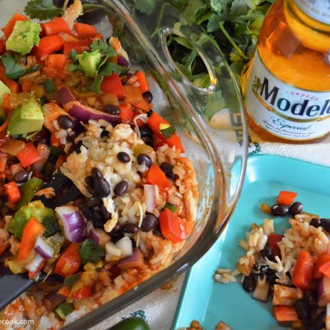 Just in time for Cinco de Mayo, my Skinny Mexican Casserole is simple to make and simply delicious!
