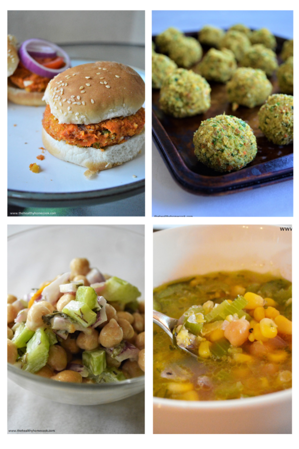 Step outside the usual hummus recipe and see what other delicious dishes you can make with chickpeas!