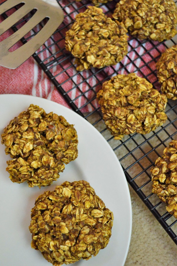 This fabulous breakfast cookie is delicious year round, but it's especially perfect for fall baking, Halloween and Thanksgiving.