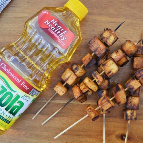 These Sweet & Smokey Grilled Tofu skewers are an essential recipe not only for summer, but all year long around here.