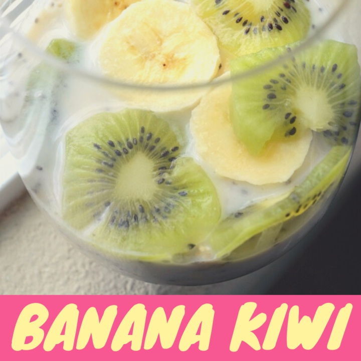 Banana Kiwi Overnight Oats