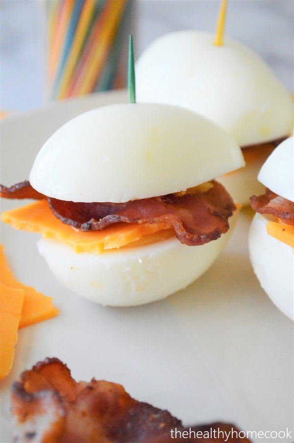 Low Carb Bacon, Egg & Cheese Bites