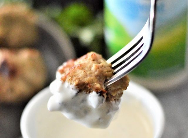 These Ranch Turkey Meatballs are super simple to make and cook in a flash in the Instant Pot.