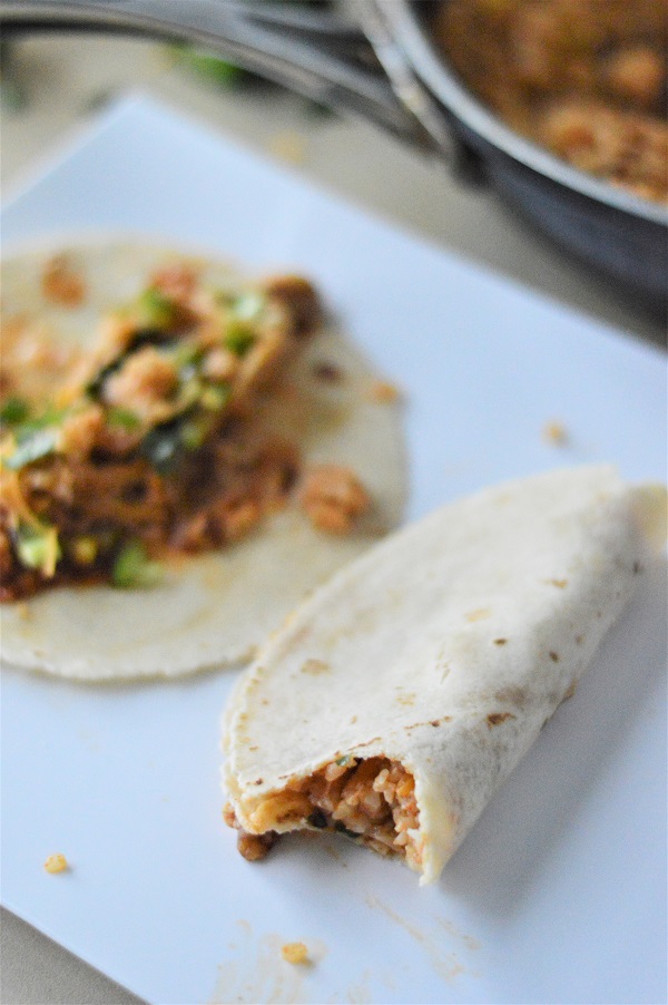 These Cauliflower Rice Tacos are the easiest and most flavorful dinner recipe!