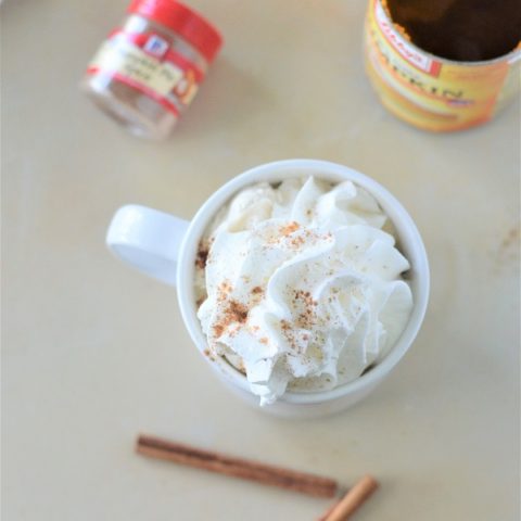 Celebrate fall by making your own Pumpkin Spice Latte at home!