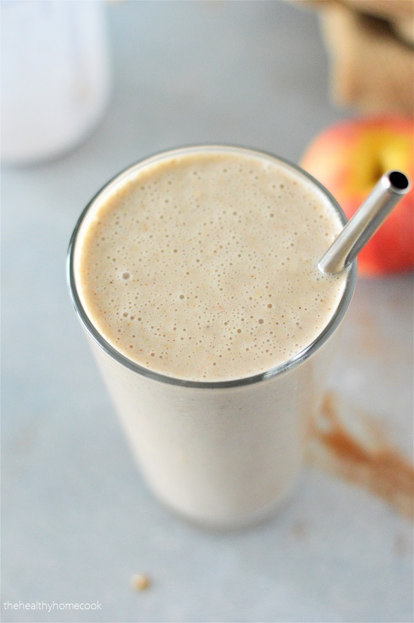 With just a few simple ingredients, this Easy Apple Pie Smoothie is a delicious, nutritious drink you can enjoy any time of day.