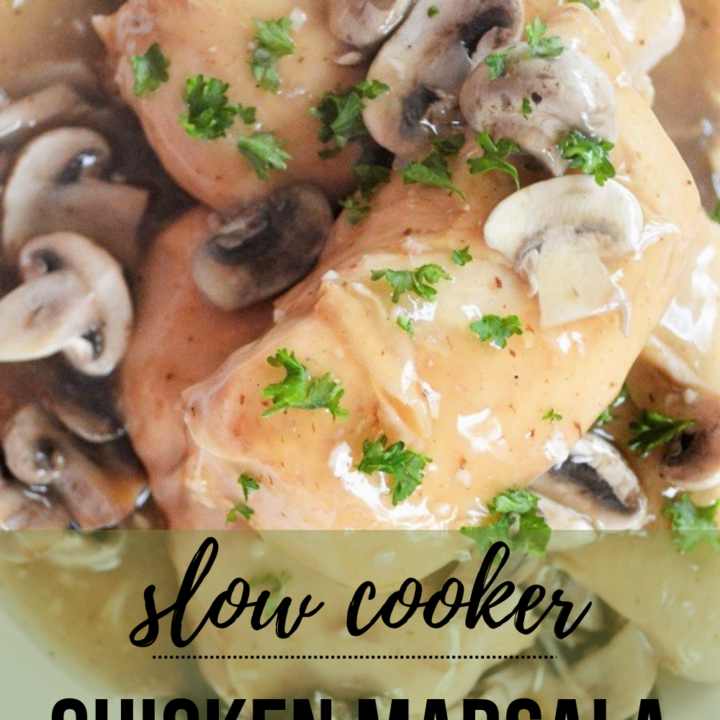Slow Cooker Chicken Marsala